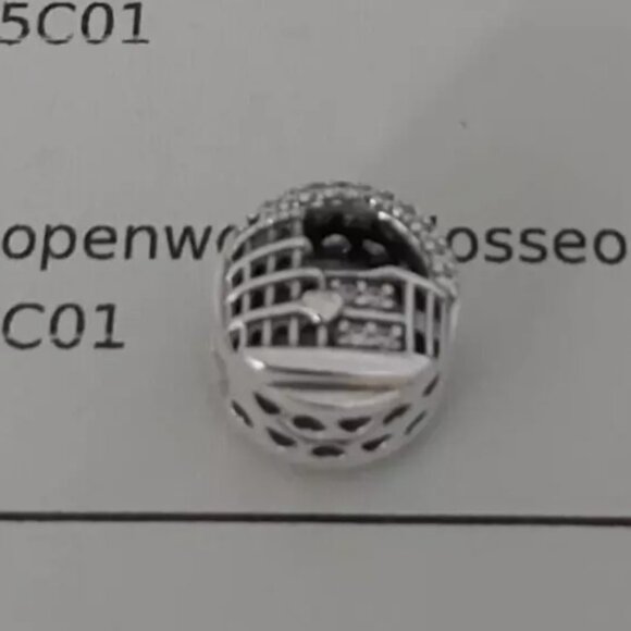 Authentic PANDORA Sterling Silver *Country Edition* Rome Colosseum - Picture 7 of 12